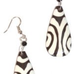Bone earrings