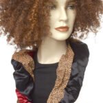 Leopard Print, Red and Black