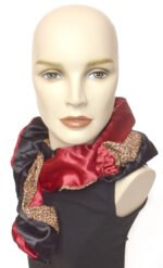 Leopard Print, Red and Black - Image 6