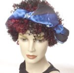 Blue, Black and Flower Print - Image 5