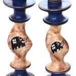 Set of Twisted Candle Holder